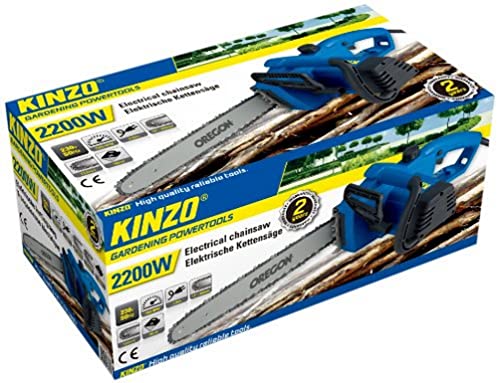 KINZO Chain Saw Electric 2200 W, 230 V, 46623