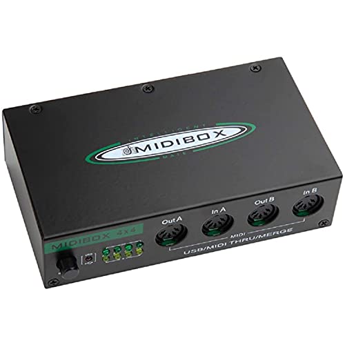 Zunedhys MIDI Box Instruments USB MIDI Interface Thru Box 64 MIDI Kanäle