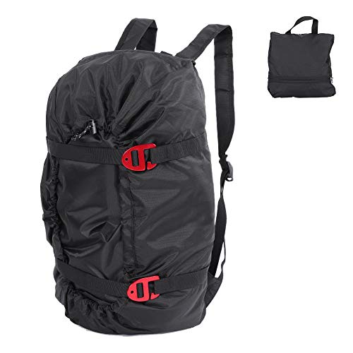 Annadue Outdoor Klettern Seiltasche Seilsack Tasche, Climbing Rope Bag Sporttasche, für Outdoor Camping Camping Wandern. (Black)