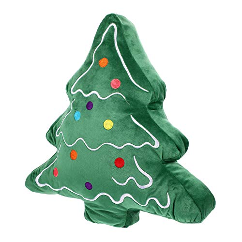 Wakauto Plüsch Umarmen Kissen Weihnachtsbaum Form Weiche Stofftier Geschenke für Kinder Mädchen Bett Weihnachten Urlaub Party Wohnkultur