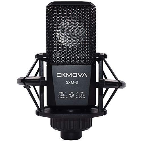 Indovis LCM3D Omnidirektionales Dual Head Kondensatormikrofon | Clip-On-Mikrofon-Set für Smartphones DSLRs Audiorecorder PCs | Ideal für Interviews Podcasts Reportagen