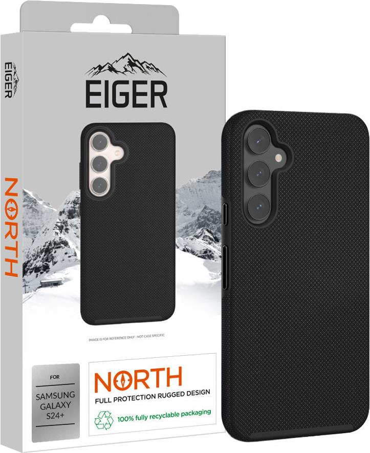 Eiger North Case Galaxy S24+ schwarz (EGCA00550)