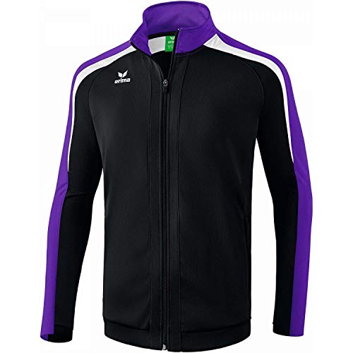 Erima Herren Liga 2.0 Trainingsjacke Jacke,mehrfarbig(schwarz/Violet/Weiß),XL