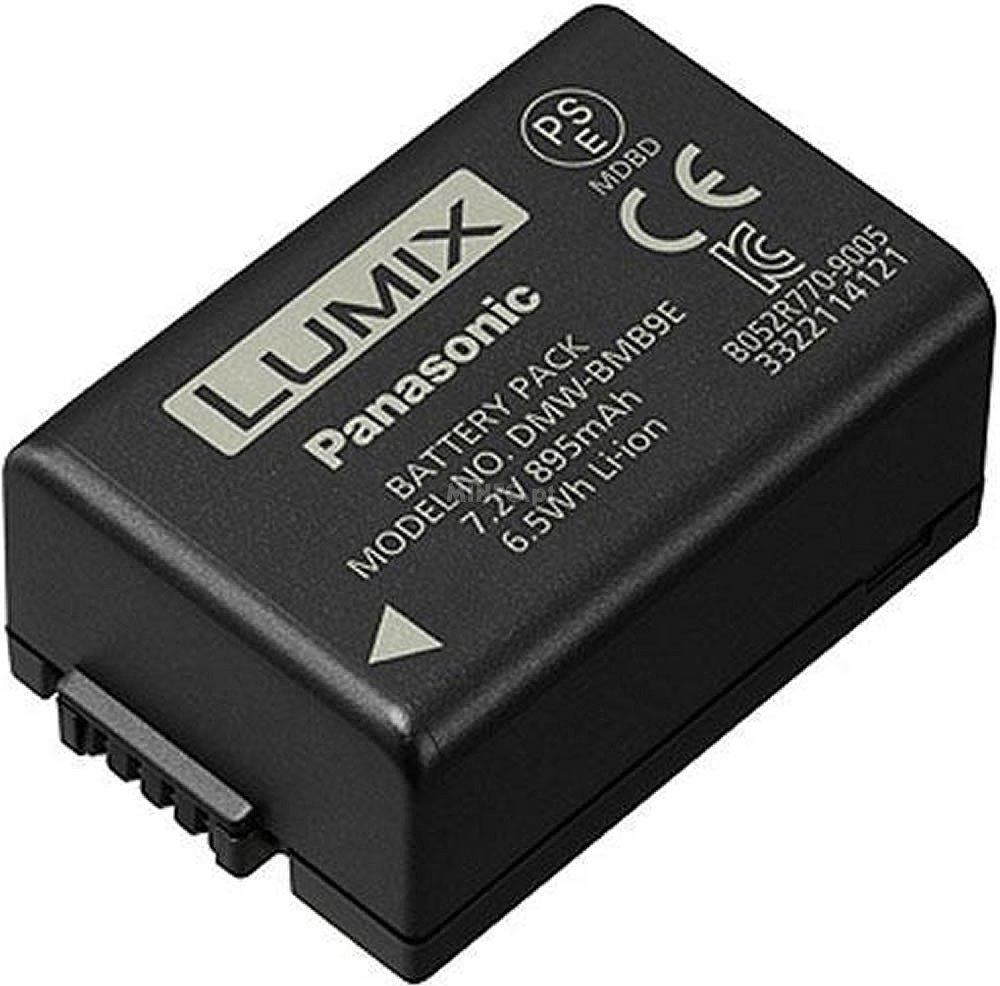 Panasonic LUMIX DMW-BMB9E Li-Ion Akku (geeignet für LUMIX Kameras wie DMC-FZ72 / FZ150, FZ100 / FZ45)