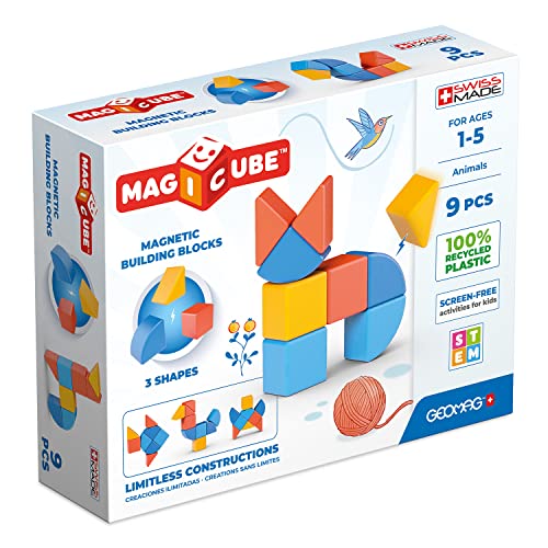 Geomag 201 Magicube, Gelb, Orange, Blau, 9 pz