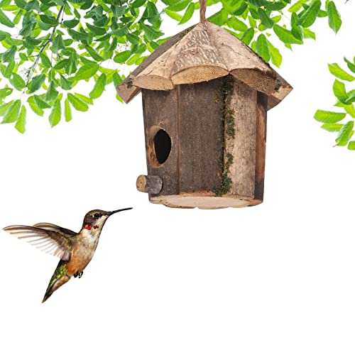 Vogelhaus-Vogelhaus-Vogelhaus-Vogelhaus, für den Außenbereich, einzigartige Hausform, um Vögel anzulocken, um leichter im Vogelhaus zu leben, geeignet für Gartendekoration im Freien