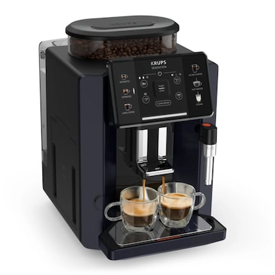 KRUPS Sensation C50 Kaffeevollautomat, benutzerfreundlich, pflegeleicht, Beleuchtungswarnungen, bequeme Reinigung, benutzerdefinierte Einstellungen EA910B10
