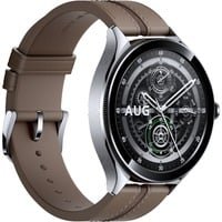 Xiaomi Xiaomi Watch 2 Pro - 4G LTE Silver with Brown Leather
