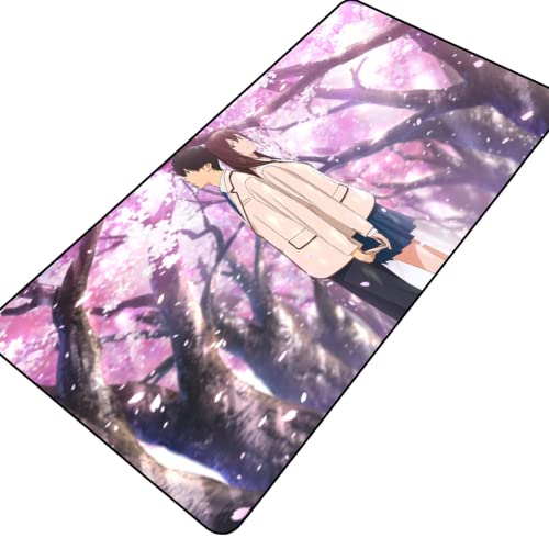BILIVAN I Want To Eat Your Pancreas Mauspad Gaming-Pad Oversized Wrist Guard Office Boy Big Game Large Soft Table Pad Pad (800 x 400 mm, 1)