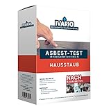 Asbest-Test Raumluft - professionelle Express-Asbest-Analyse einer Staubprobe durch Fachlabor - Einfache Probenahme