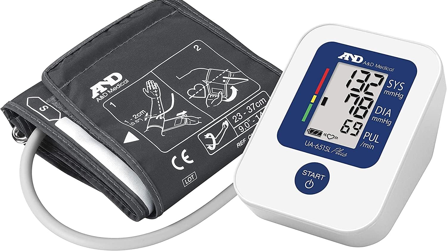 A&D Medical UA-651SL Plus Blutdruckmessgerät mit AFib Screening