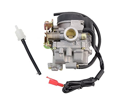 OxoxO Carburetor PD18J Compatible with 4 Stroke GY6 49CC 50CC Scooter Moped Most Chinese Brand Taotao Kymco Qingqi Sunl Roketa Baja Zongshen