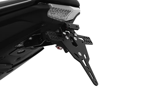 ZIEGER Pro Motorrad Kennzeichenhalter kompatibel mit: Yamaha MT-125