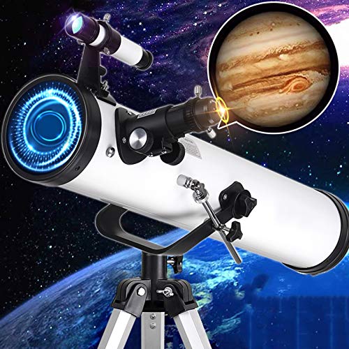 114mm Astronomical Telescope,Refractor Telescope for Kids,Telescope Suitable for Children, Telescopes for Adults Astronomy,Students and Beginners to View The Sky (Color : Package 6) QIByING