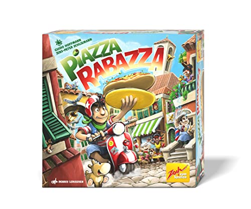 Zoch 60115182 Piazza Rabazza - Geschicklichkeitsspiel für 2 bis 4 Spieler – Das Sammelspiel für ruhige Hände, ab 6 Jahren