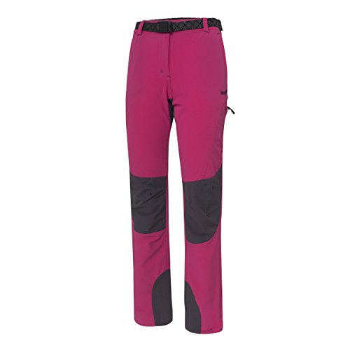 IZAS Karen Trekkinghose für Damen XL Fuchsia/dunkelgrau