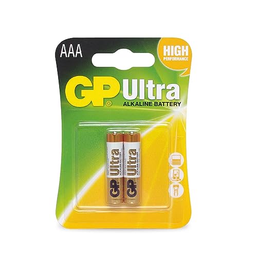 GP 24AU-U2 Ultra Alkaline Batterie AAA/LR03 (1.5V, 2er Pack) Blister