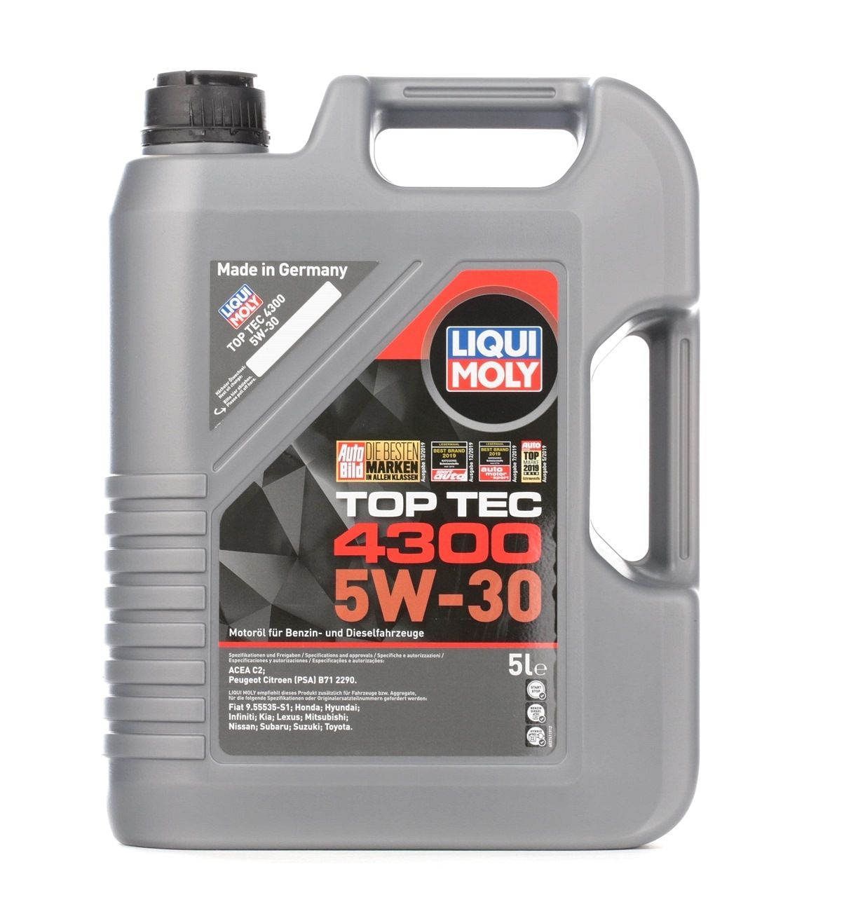 Liqui Moly Top Tec 4300 5W-30 Motoröl, 1 Liter