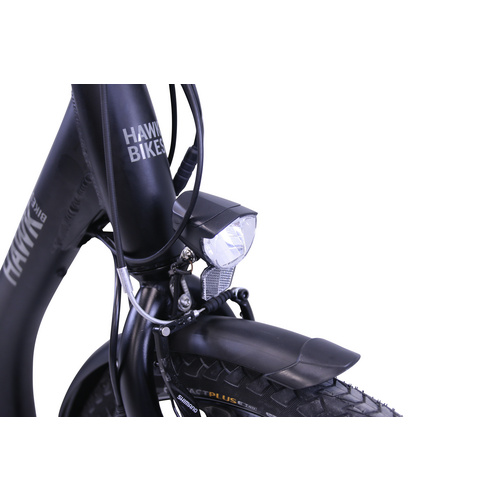 HAWK E-Bike Unisex, 26 zoll, 7-Gang - schwarz