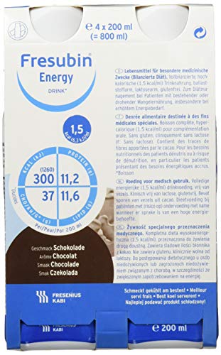 Fresubin energy DRINK, 6X4X200 ml, Schokolade