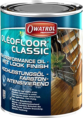 OWATROL-OLEOFLOOR-Das Hochleistungsparkettöl, Gebindegrösse 0,5 Liter