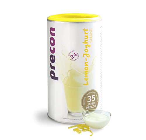 Precon BCM Diät Shake zum Abnehmen – Lemon Joghurt – 24 Portionen (480 g) – Mahlzeitenersatz für eine gewichtskontrollierende Ernährung