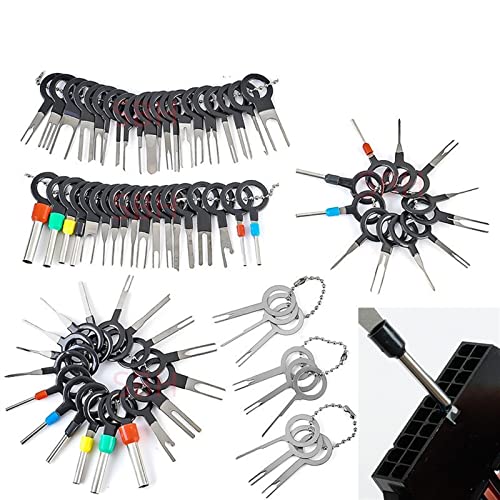 Werkzeugsatz 76/100 stücke Schlüssel für Auto Puller Pin Extractor Stylus Pinout Connector Repair Tool Werkzeugkasten für zu Hause (Color : 76pcs)