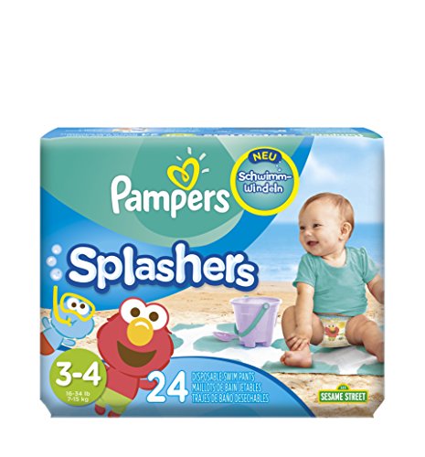 Pampers Schwimmwindeln Windeln, Gr. 3-4, 1er Pack (1 x 24 Stück)