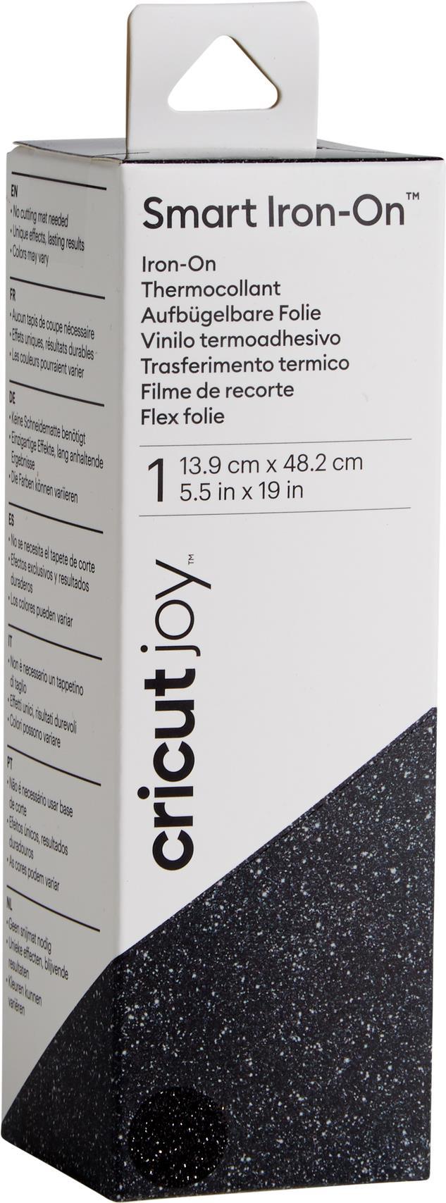 Cricut Joy Smart Iron-On. Produktfarbe: Schwarz. Länge (mm): 48,3 cm, Breite: 139,7 mm (2008057)
