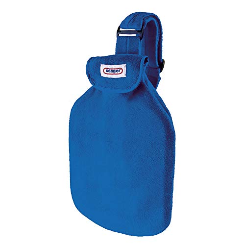 Körperwärmer mit 2,0 Liter Wärmflasche, Farbe: blau