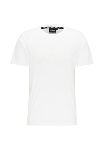 RECARO T-Shirt Originals | Herren Shirt, Rundhals | 100% Baumwolle | Made in Europe, Farbe:Pure White, Größe:L