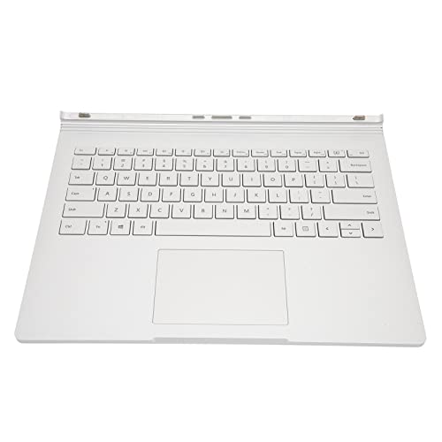 Ersatz-Tastatur aus Aluminiumlegierung für Notebook-Laptops, Tastatur für Surface Book 1834 mit Guter Kompatibilität, Berührungsempfindlich