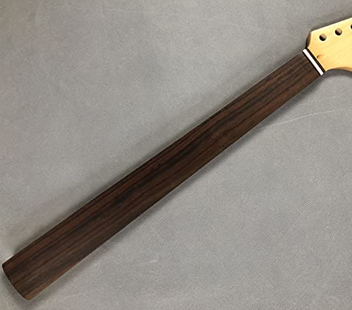 Fretless E-Gitarre Hals Ahorn 22 Bünde 64,8 cm Palisander Griffbrett Dot Inlay Gloss