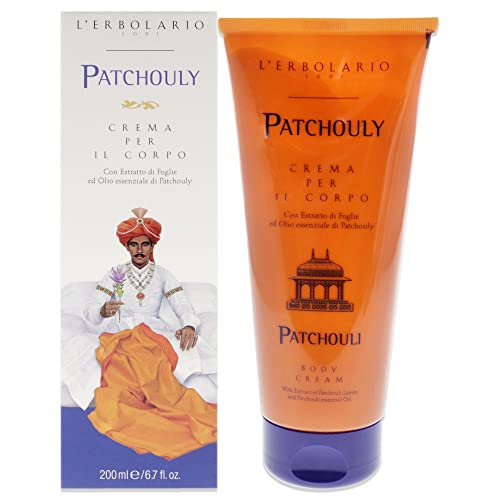 L'Erbolario Patchouly Körpercreme, 1er Pack (1 x 200 ml)