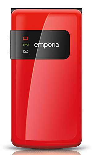 Emporia FLIPbasic (Extragroße, beleuchtete Tasten) Rot