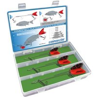 Spezial-Köderfisch- Auftriebssystem sortiert in Box 10,14 und 18 cm für Köderfische zwischen 7,0-13,5 cm, Länge: 10 cm