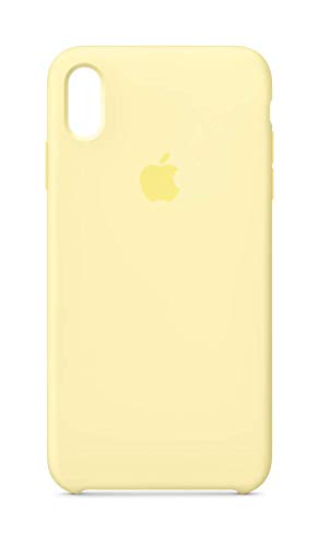 Apple iPhone XS Max Silikon Case – Samtgelb