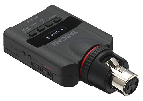 Tascam DR-10X - Audiorecorder zum Aufstecken auf ein Mikrofon