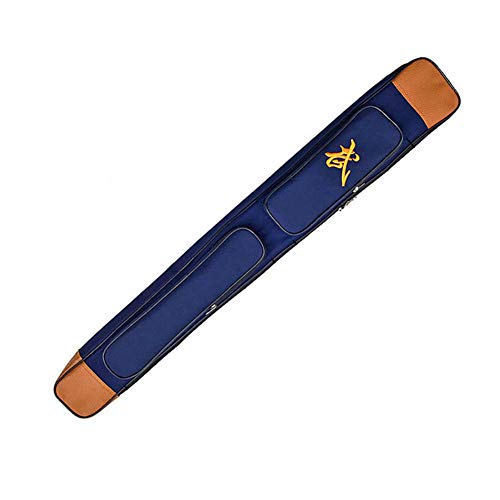 Schwerttasche im asiatischen Stil, Taichi-Schwert-Tragetasche – chinesische Kung-Fu-Schwerttasche, einlagige Schwert-Tragetasche, Kampfsport-Waffenkoffer, Schwert-Umhängetasche, rot, 118 cm ( Color :