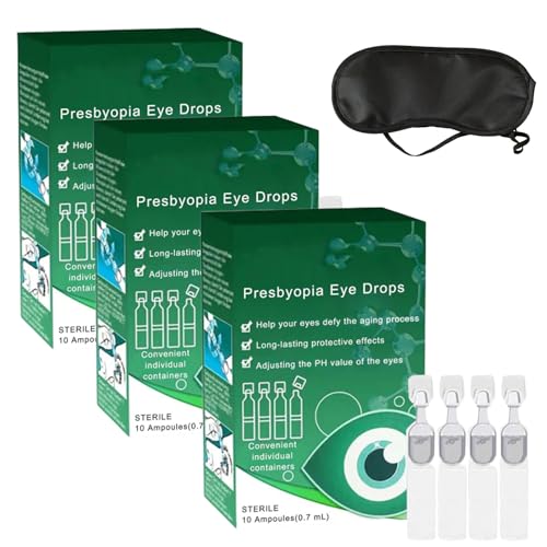 Oveallgo Promax Presbyopia Visionrestore Augentropfen, Oveallgo Presbyopia Augentropfen, Attdx Augentropfen, Oveallgo Treatment Augentropfen, Replenish Eye Nutrition, Visionrestore (3box)