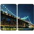 WENKO Abdeckplatte »Brooklyn Bridge«, BxHxT: 3 x 1,8 x 52 cm, Glas/Thermoplaste, mehrfarbig