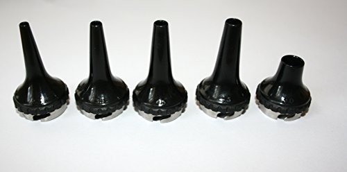 KaWe Dauer-Ohrtrichter-Set, Ø 2,5 / 3,5 / 4,5 / 5,5 / 9,0 mm