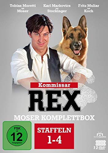 Kommissar Rex - Moser Komplettbox (Staffeln 1-4) [12 DVDs]
