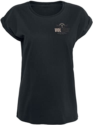 Volbeat Wait A Minute My Girl Frauen T-Shirt schwarz S 100% Baumwolle Band-Merch, Bands