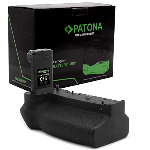 PATONA 1478 - Batteriegriff kompatibel mit Canon EOS RP mit Fernauslöser (Batteriefach für 2X LP-E17)