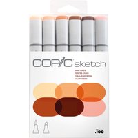 COPIC Marker sketch, 6er Set , Skin Tones,