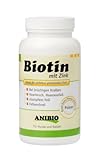 Anibio Biotin Pulver 220g Ergänzungsfutter für Hunde und Katzen, 1er Pack (1 x 220 g)