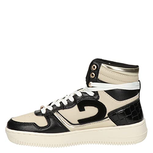 Cruyff Campo High Lux schwarz beige Sneaker Damen Größe 36