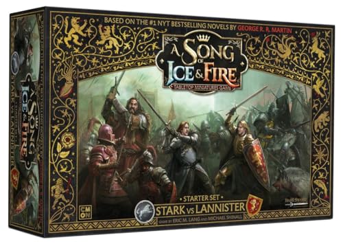 cmon Stark vs Lannister Starter Set: A Song of Ice and Fire Core Box