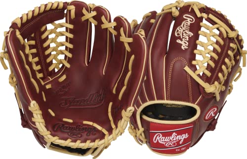 Rawlings Sandlot Series Baseball-Handschuh, Leder, modifiziert, 29,5 cm, für Rechtshänder